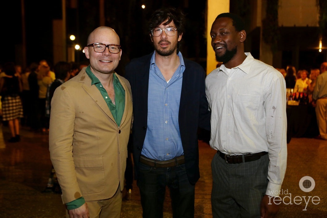 Thom Collins, Mario Garcia Torres, & Adler Guerrier