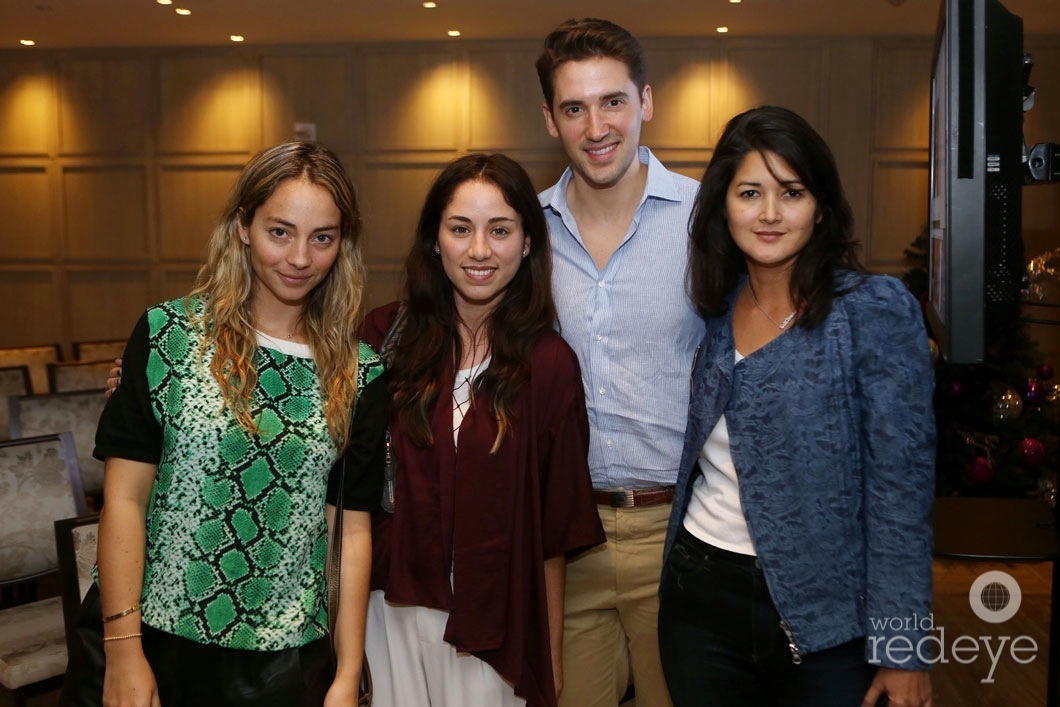 Laura Tobon, Sofia Casarin, Frank Exposito, & Cristina Lei Rodroguez