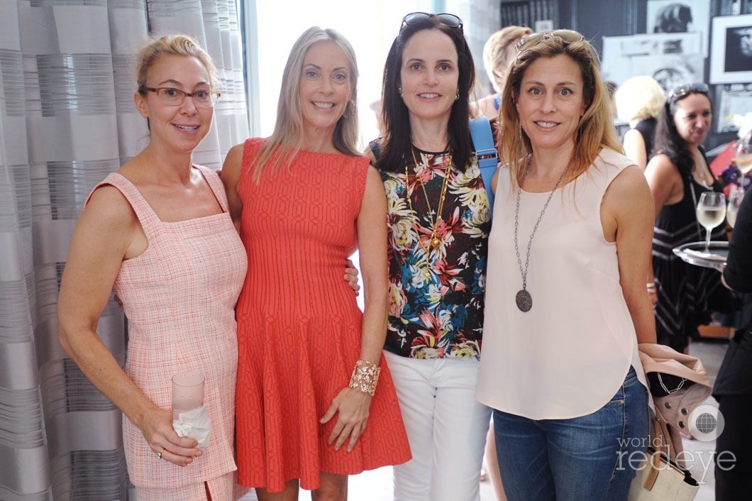 Marianne Boesky, Sue Hostetler, Marcia Dunn, & Felicia Levy