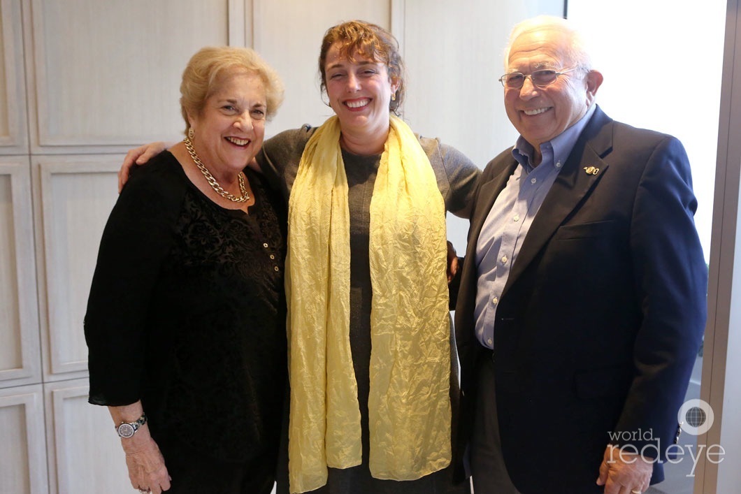 Susan Packer, Tania Bruguera, & Mayor Martin Packer