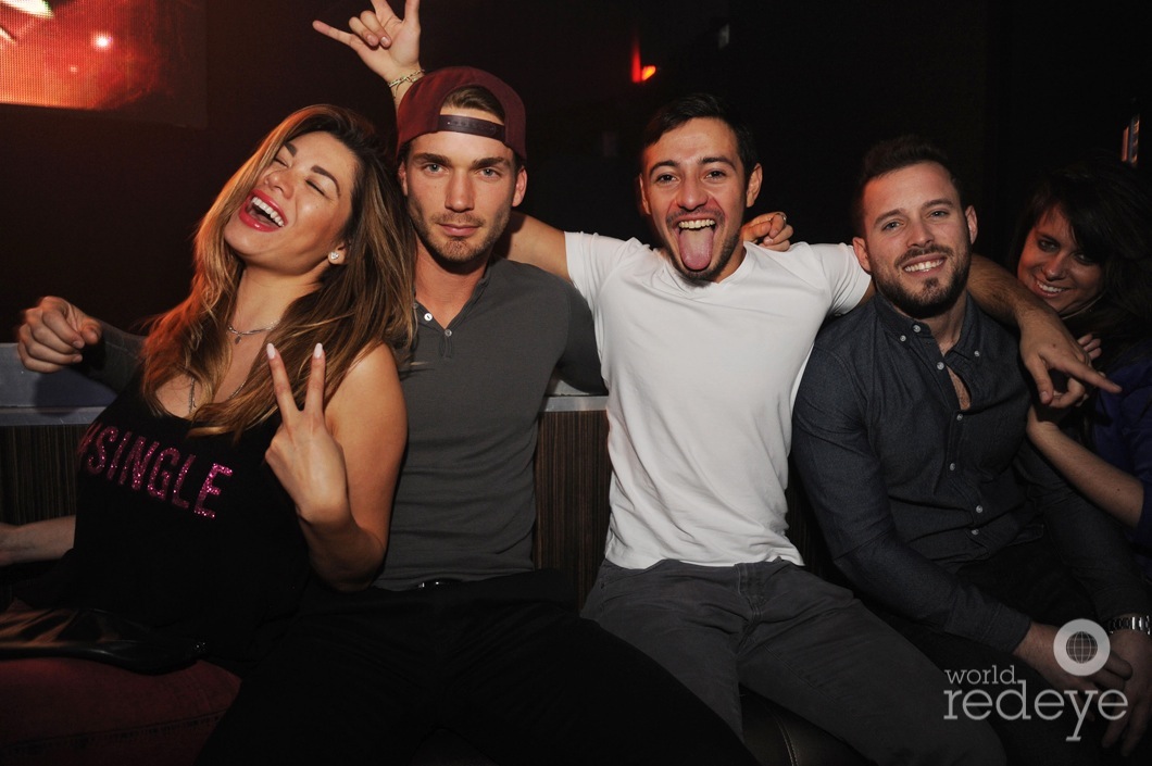 Amy Pereda, Sebastian Frings, Rodrigo Aldorino, & Friend