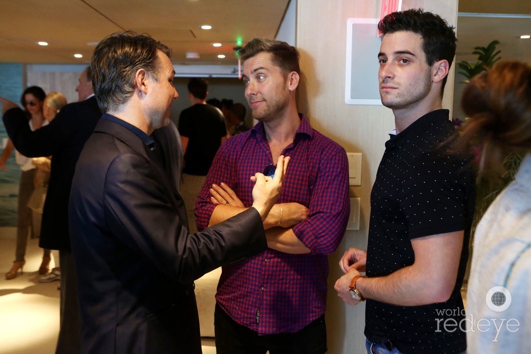 Jason Binn, Lance Bass, & Michael Turchin