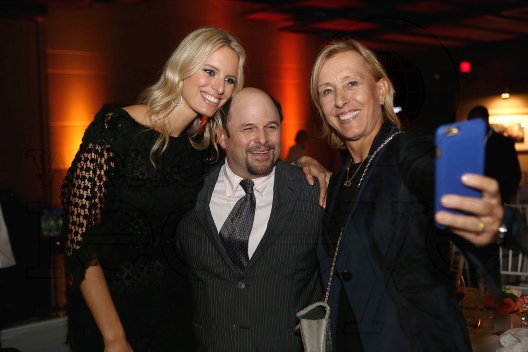 Karolina Kurkova, Jason Alexander, & Martina Navratilova