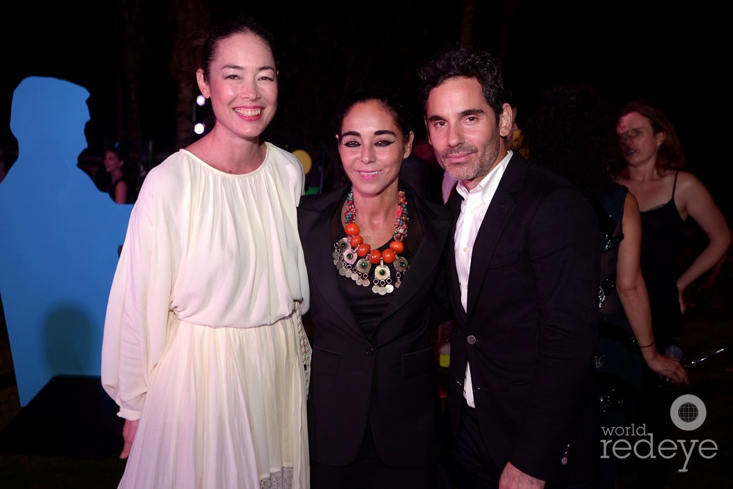 Cecilia Dean, Shirin Neshat, & James Kaliardos