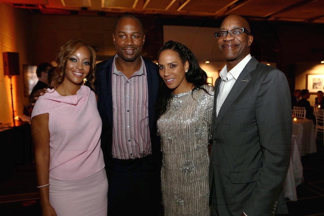 Violet & Lennox Lewis, Barbara Becker, & Edwin Moses