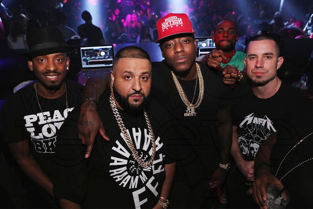 06-06-DJ Fly Guy, DJ Khaled, Ace Hood, Stevie J, & Iron Lyon