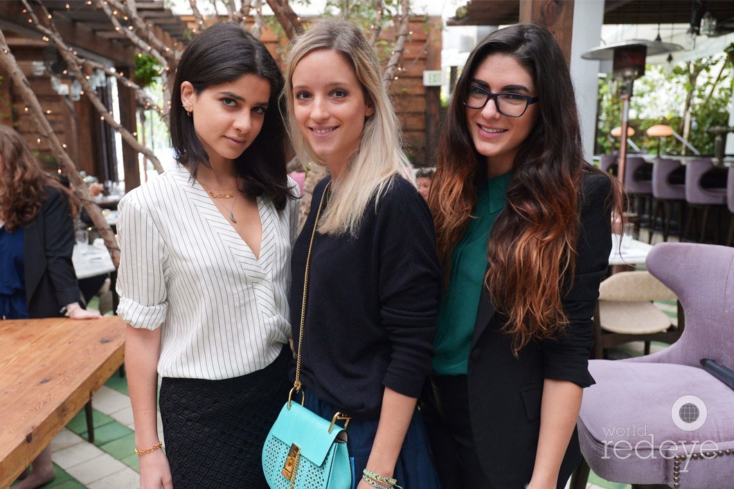 Lainy Hedaya, Charlotte Groeneveld, & Rachel Russell