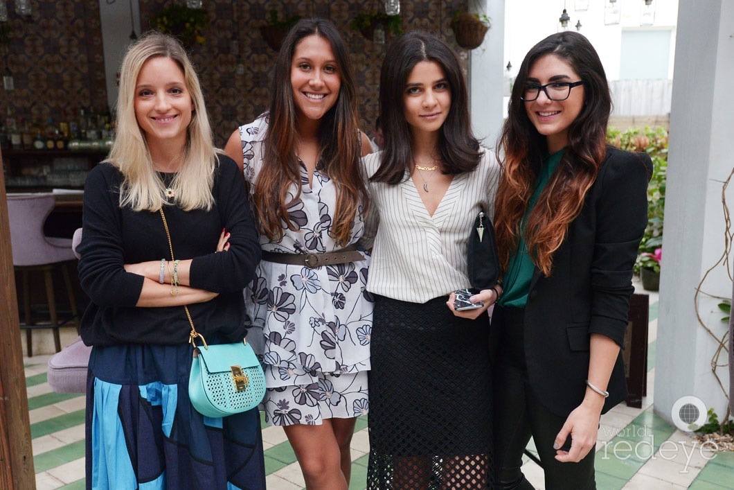 Charlotte Groeneveld, Melissa Mosheim, Lainy Hedaya, & Rachel Russell