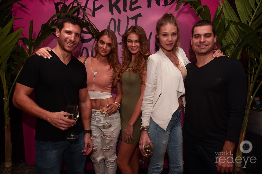 Cristiano Roma, Gal Yakir, Amanda Elizabeth, Caroline West, & Andre Roma