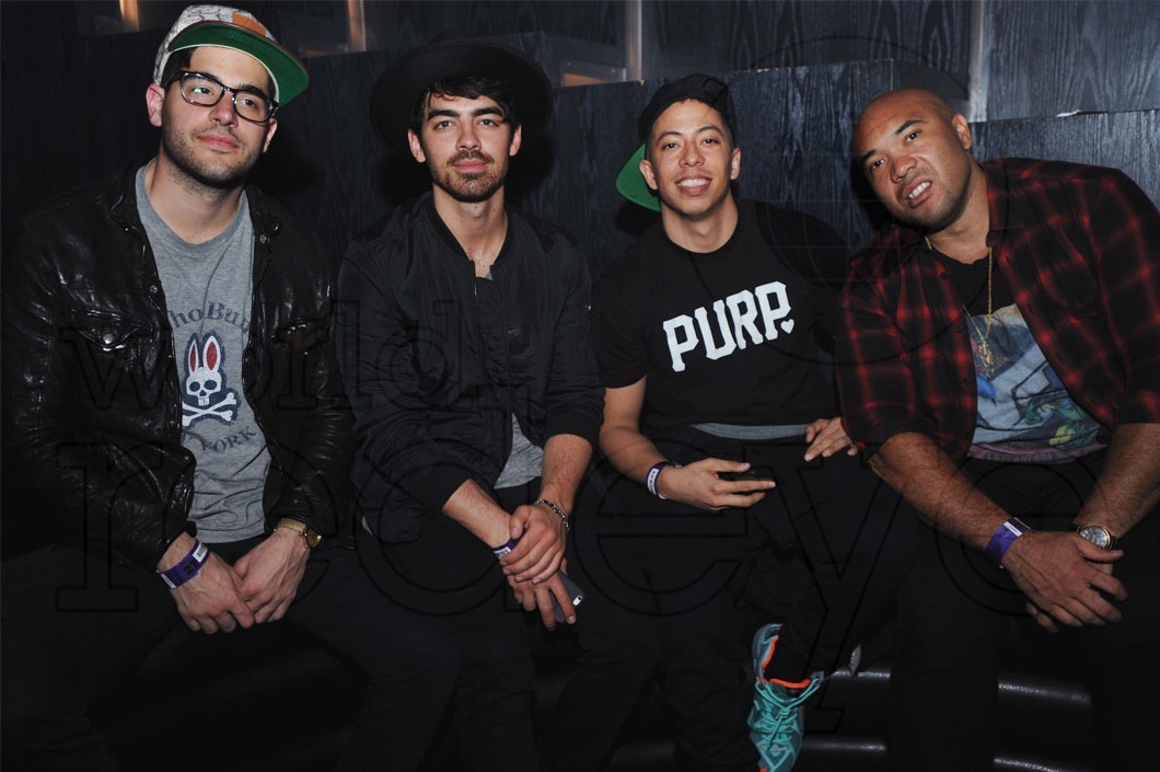 Mike Delesea, Joe Jonas, Purple, & Mark Lynn