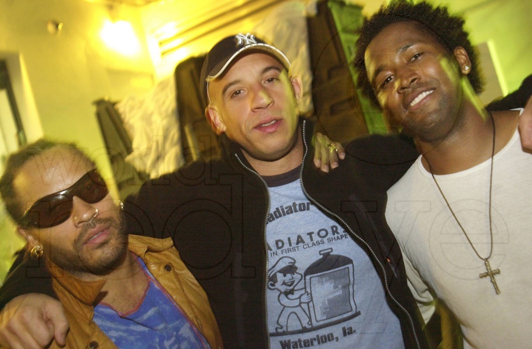 LENNY KRAVITZ, VIN DIESEL, & JOVAR ANDREWS