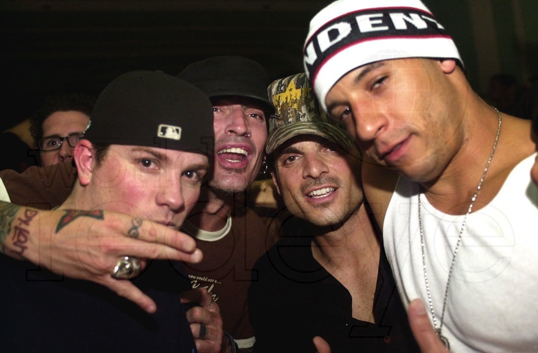 DJ Aero, Tommy Lee, George Zakk, & Vin Diesel