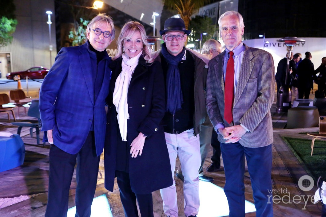 Michael Tilson Thomas, Paula Crown, Craig Robins, & Howard Herring