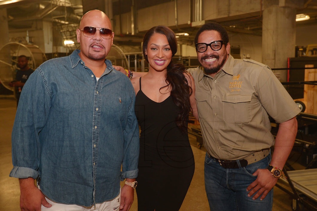 Fat Joe, Lala Anthony, & Rohan Marley