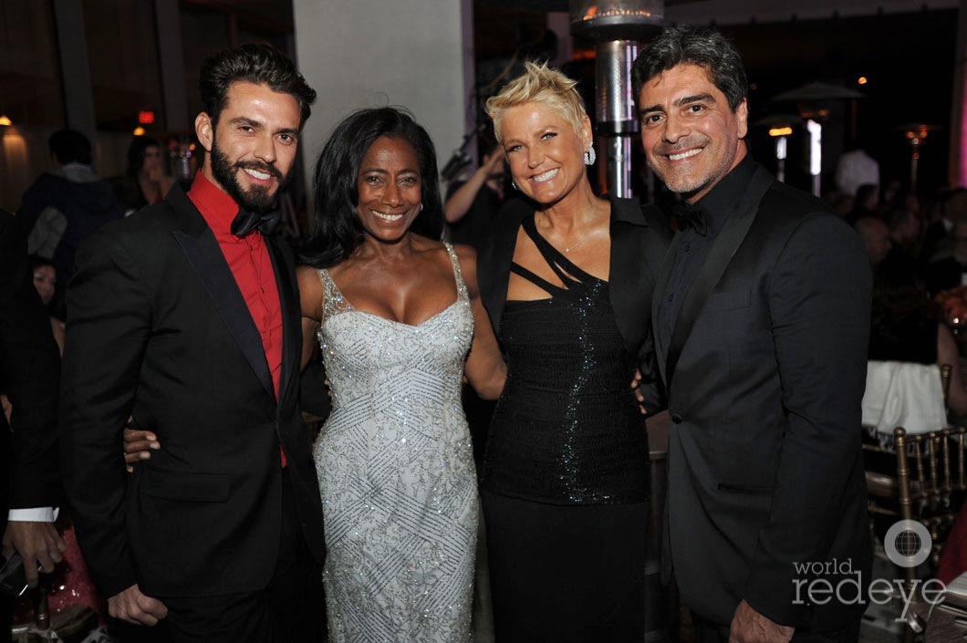 Lorenzo Martone, Gloria Maria, Xuxa Meneghel, & Junno Andrade