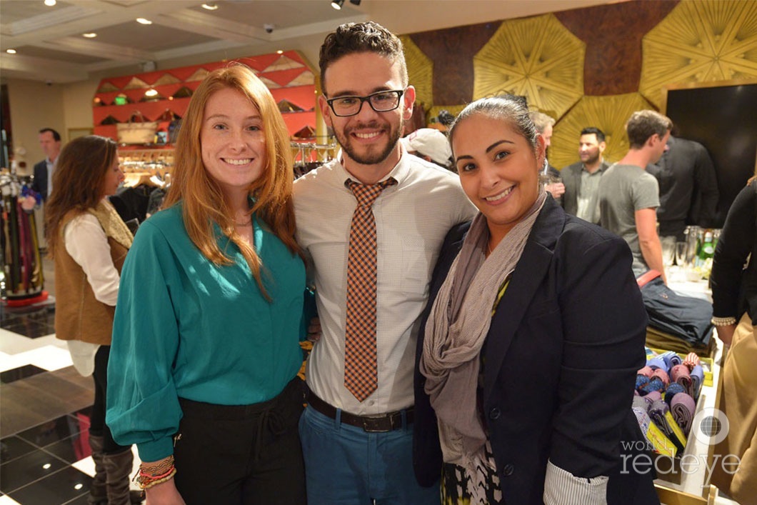 Kate Lane, Emmanuel Mercado, & Kayla Serafim