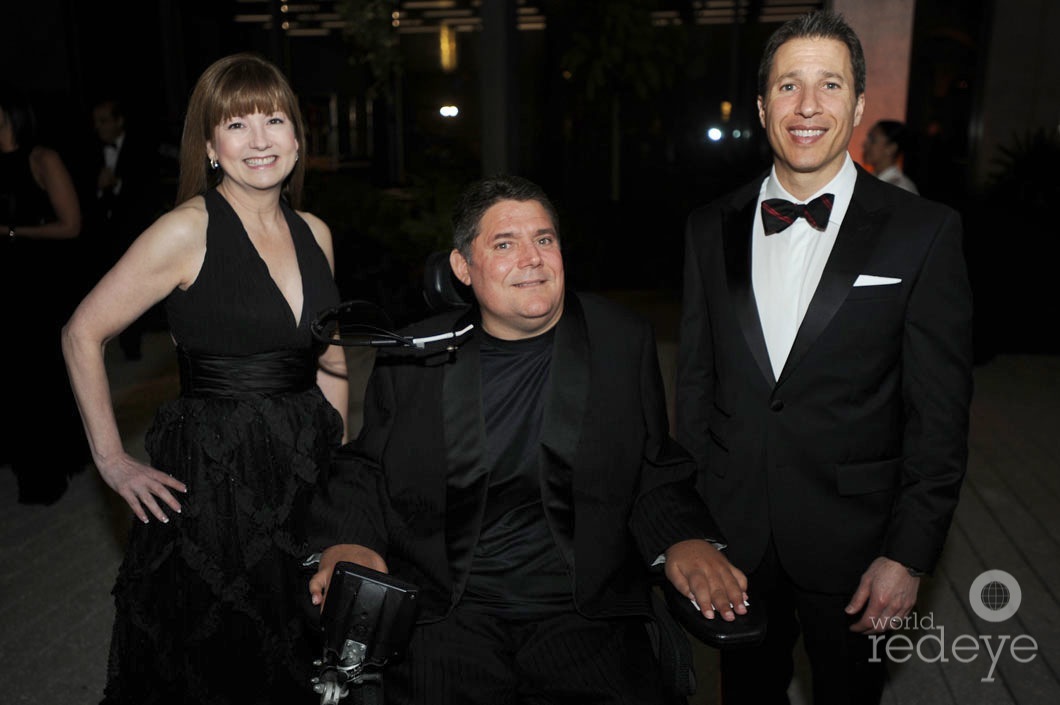 Debra Koch, Marc Buoniconti, & Jonathan Buckner