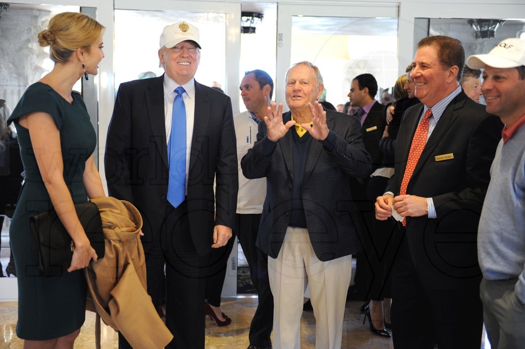 Ivanka & Donald Trump, Jack Nicklaus & David Feder