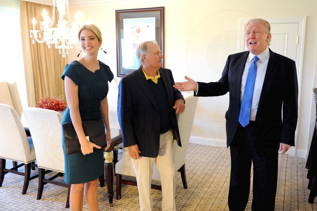 Ivanka Trump, Jack Nicklaus, & Donald Trump3