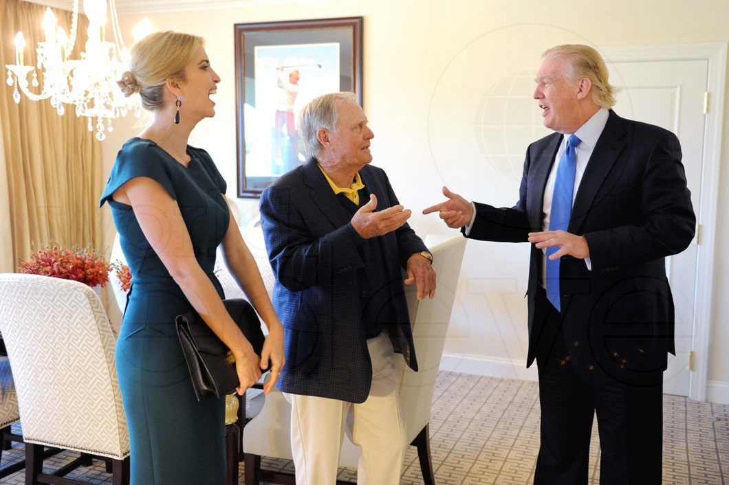 Ivanka Trump, Jack Nicklaus, & Donald Trump4