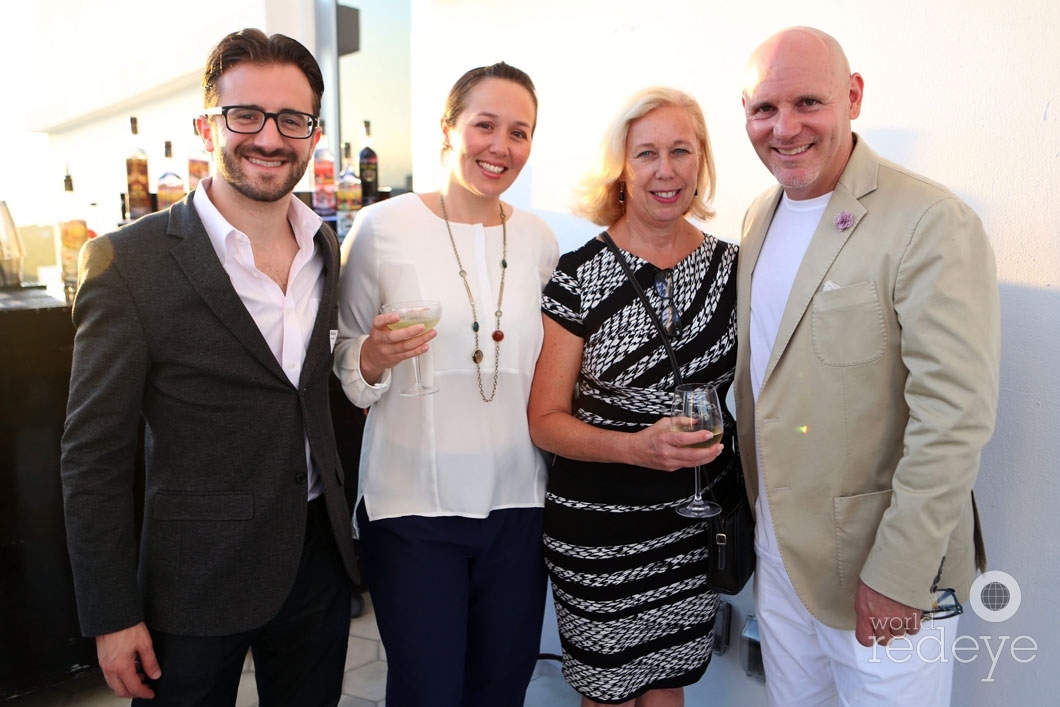 Mario Angulo, Michelle Arrazola, Robin Cahill, & Charly McDonald