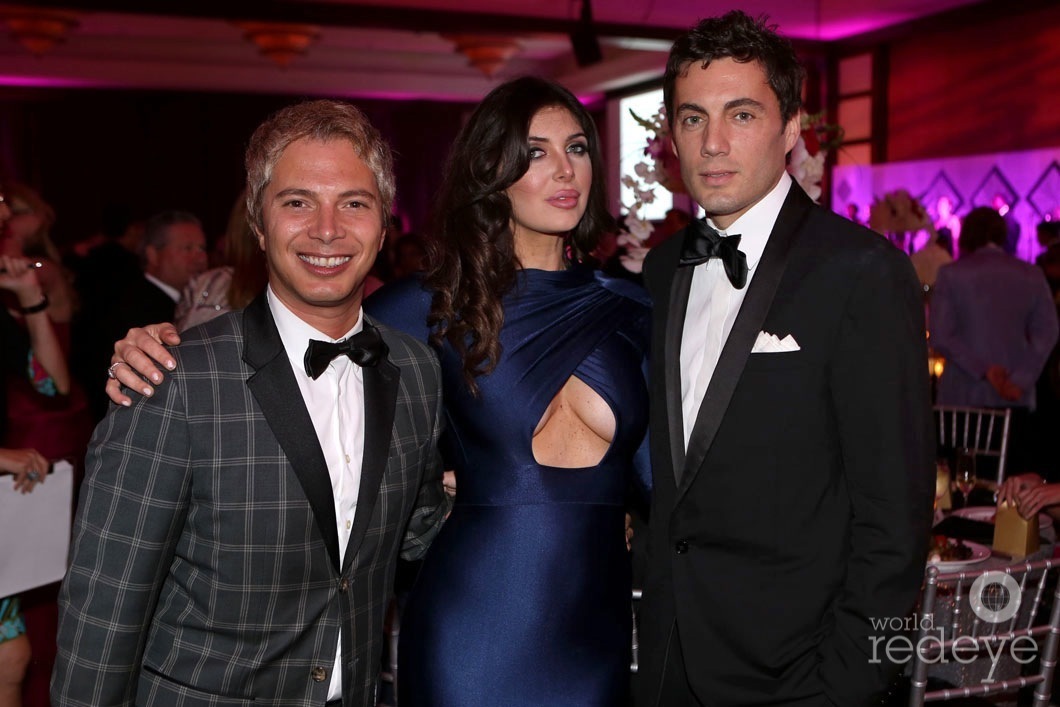 Nick D'Annunzio, Brittany Gastineau, & Fabian Basabe