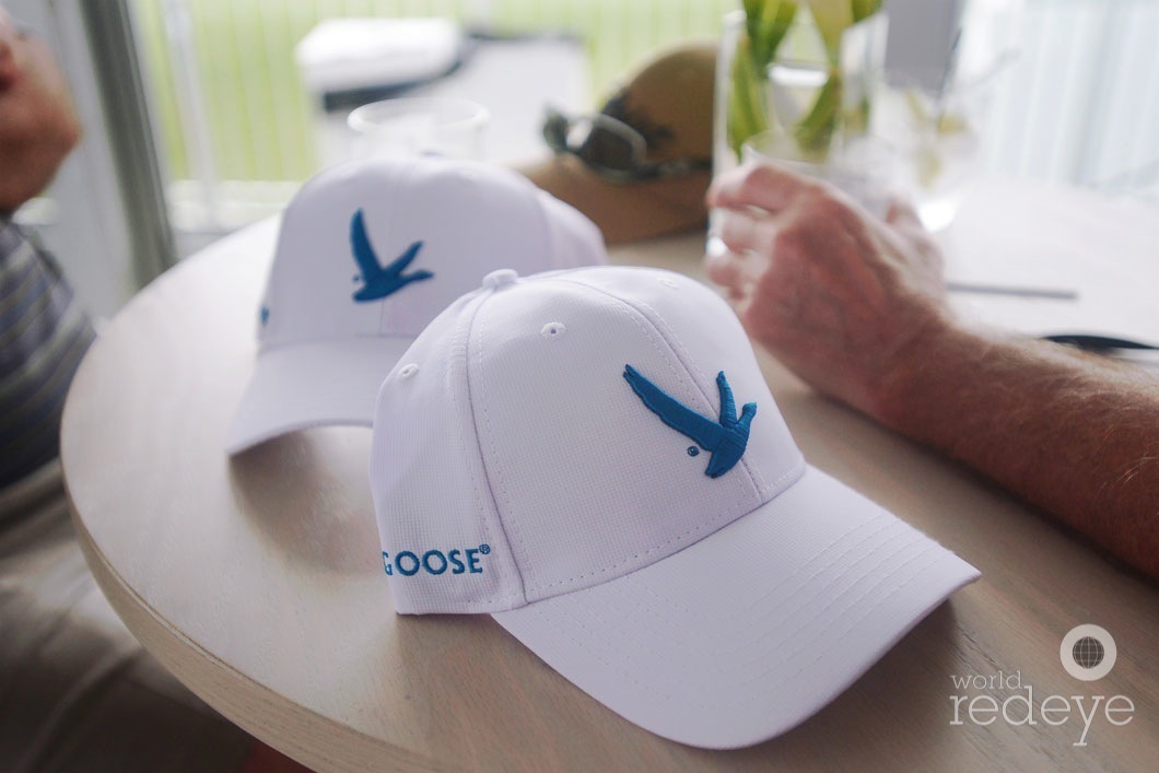 grey goose golf hat