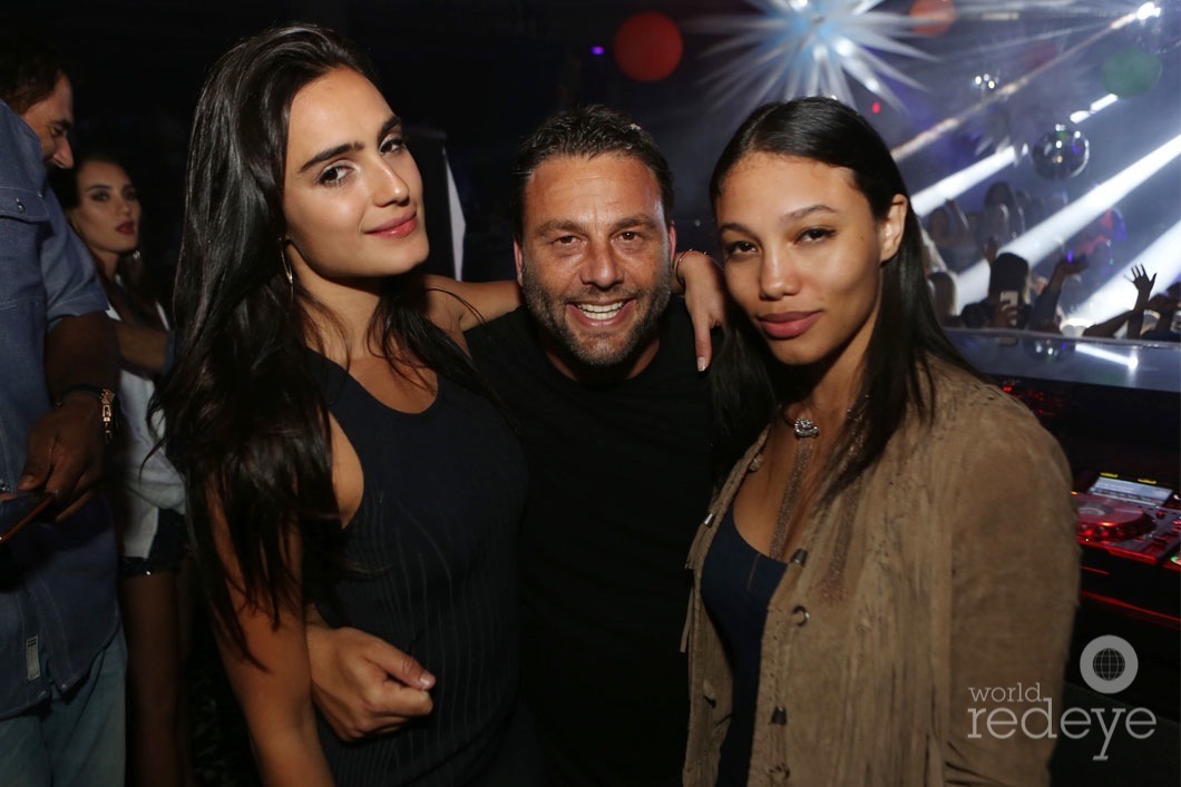 Isabela Rangel, David Grutman, & Jess led