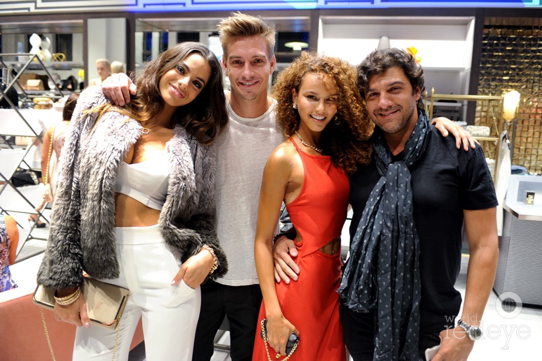 41-Priscilla Huggins, Marko Gojanovic, Dounia Aleksic, & Beto Biscaia