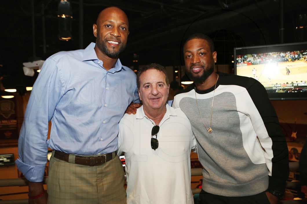 Alonso Mourning, Jerry Jacobs, & Dwyane Wade