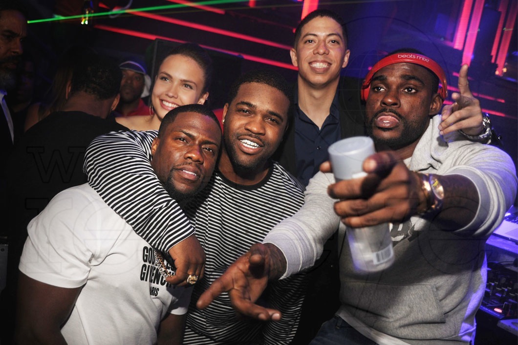 Kevin Hart, Asap Ferg, Purple, & Stevie J