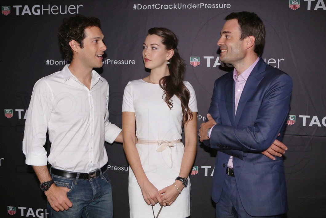 Bruno Senna, Natasha Masterson, & Killian Muller