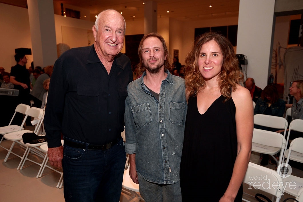 John Rubell, Sterling Ruby, & Melony Schiff