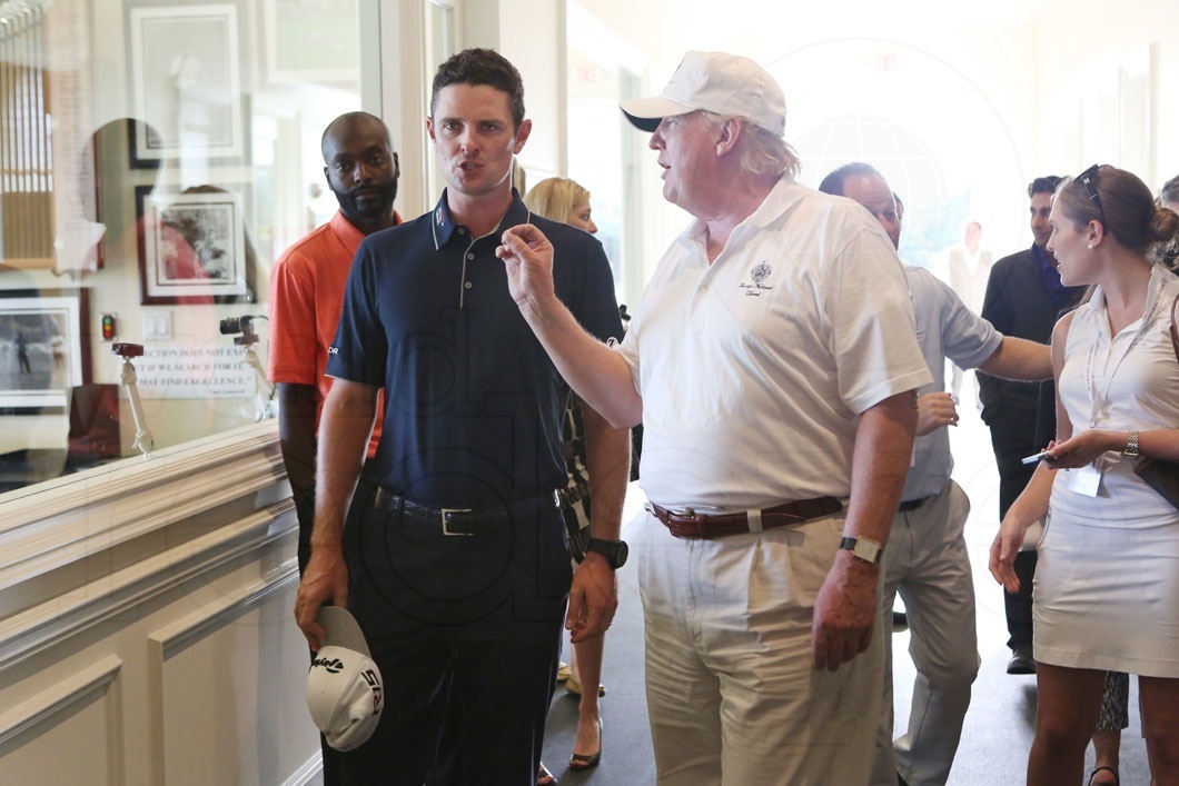 Justin Rose & Donald Trump3