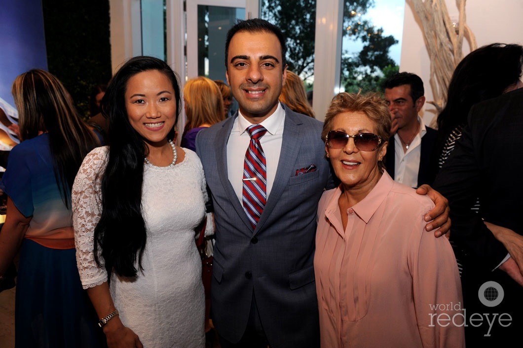 Martha Parsiani, John PArsiani, & Farrah Zarghami