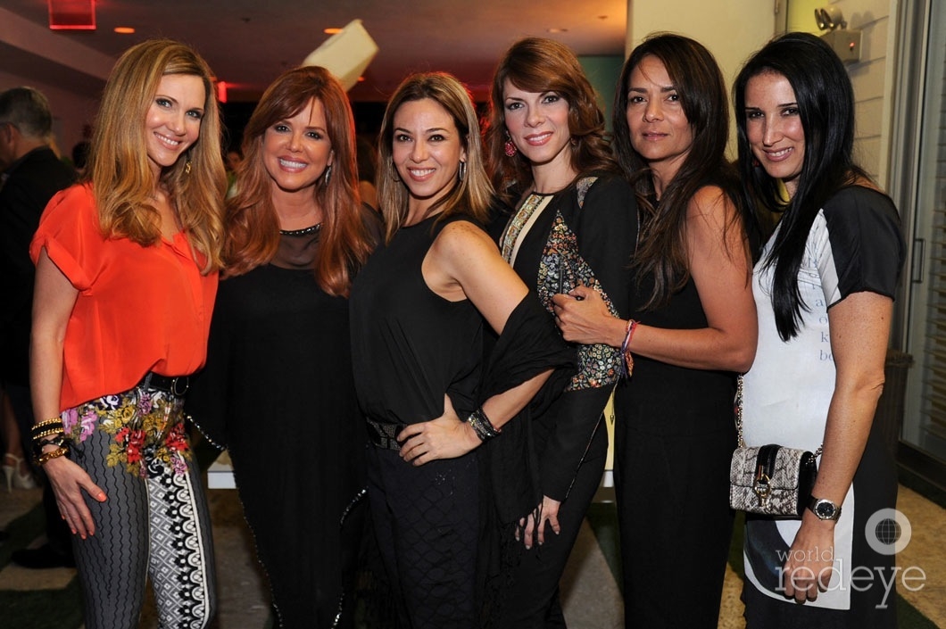 36-Camila Cabanal, Maria Celeste Arraras, Kathe Solarte, Luzbella Lopez, Ana Marcela Borges, & Claudia Castillo