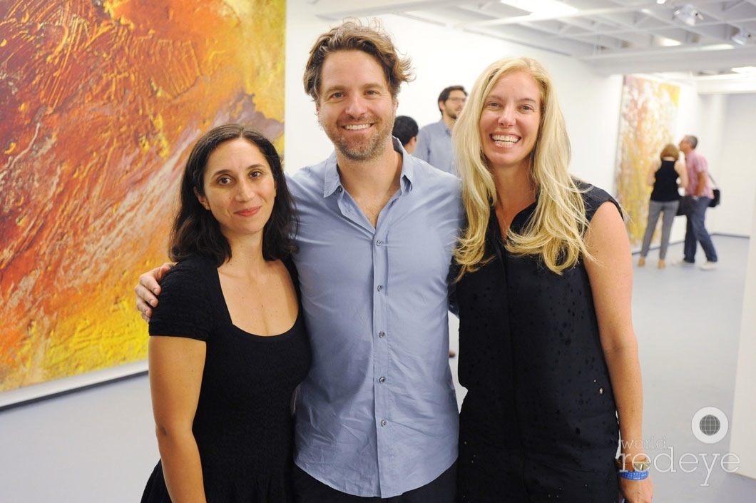 David Simkins, Michelle Maccarone, & Michelle Rubell