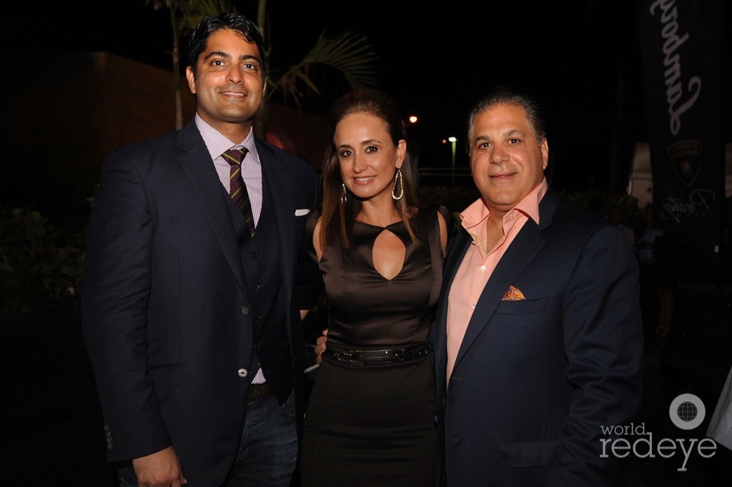 Nitin Mowatni, Peggy Fucci, & Art Falcone