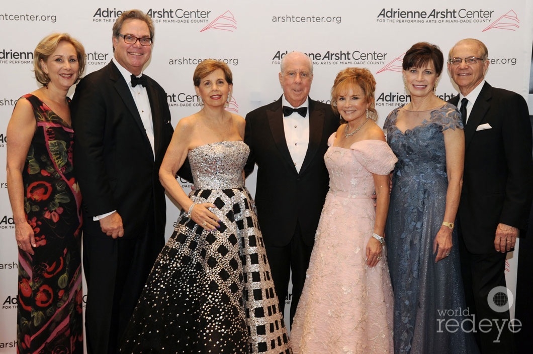 6-Lynn Richard, John Richard, Adrienne Arsht, Paul DiMare, Swanee DiMare, Margaret Eidson, & Mike Eidson