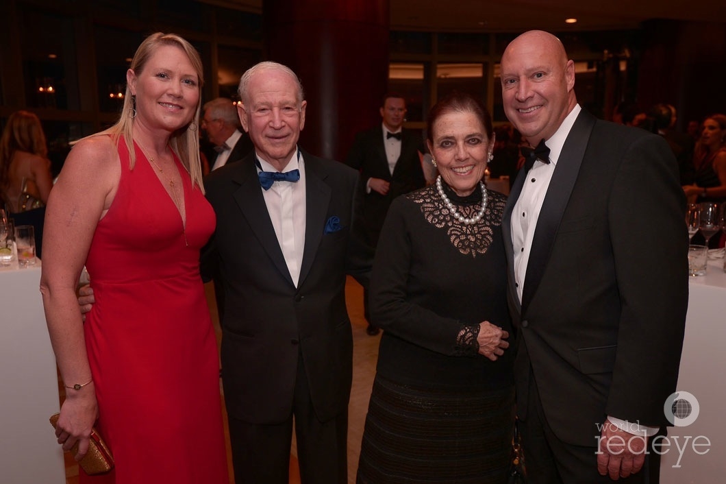 Diana Riser, Phillip Frost, Patricia Frost, & Paul Pebley