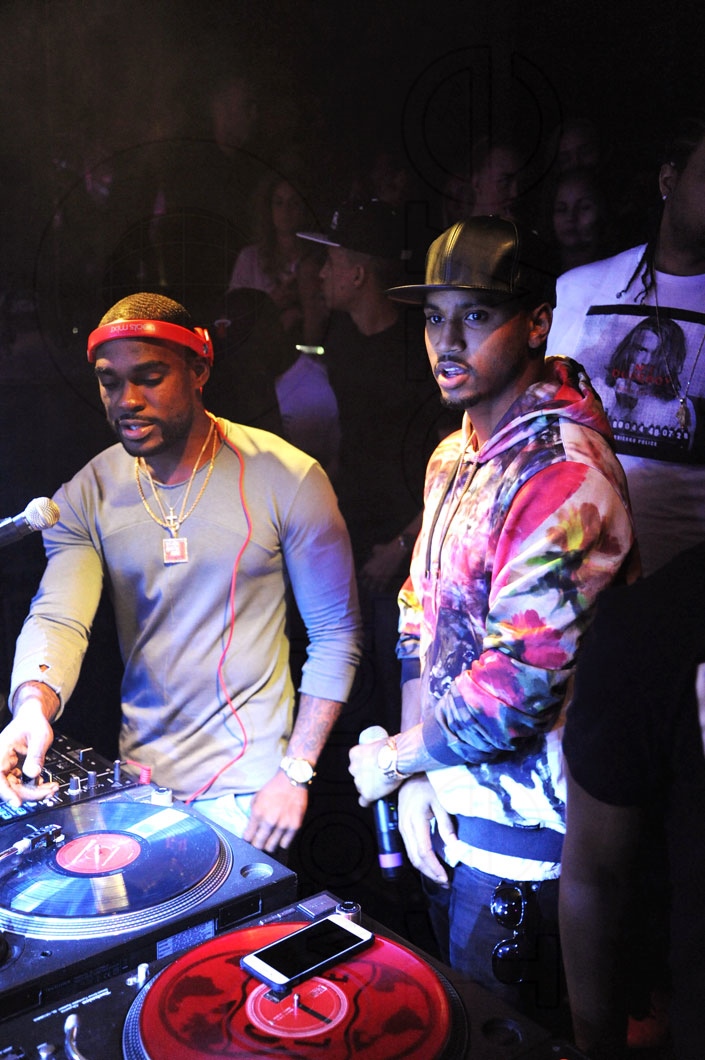 Ne-Yo & Trey Songz at STORY - World Red Eye | World Red Eye