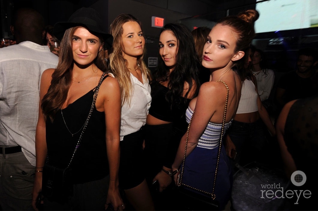 Melissa Pierce, Nadine Rager, Celine Ma, & Friend