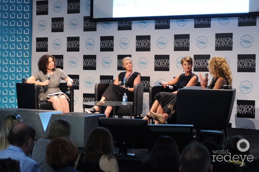 4-Pamela Jaccarino, Felicia Seignior, Belinda Try, & Kelly Hoppen speaking