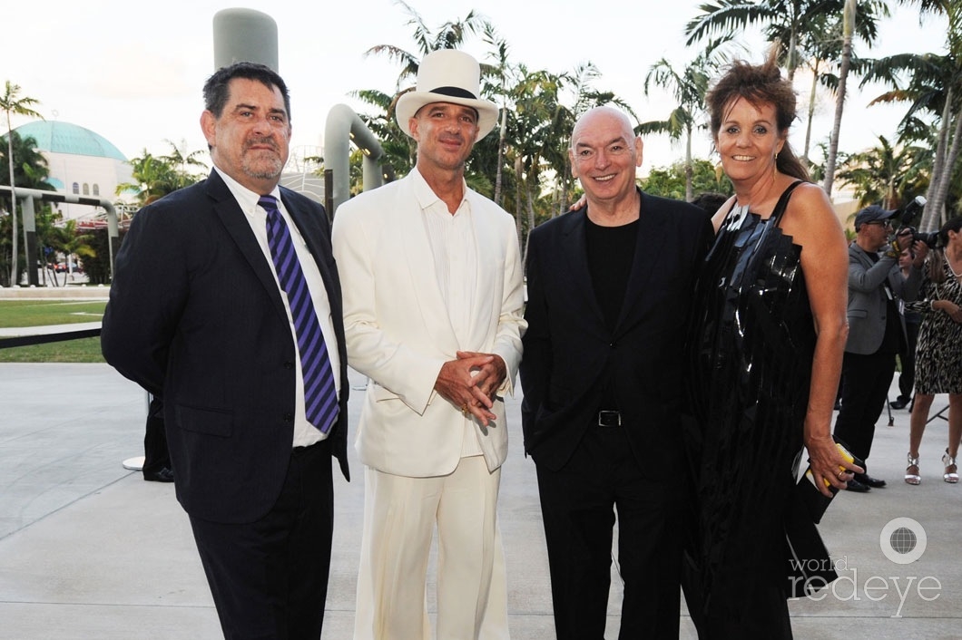 Terry Riley, Alan Faena, Jean Nouvel, & Barbara Devries