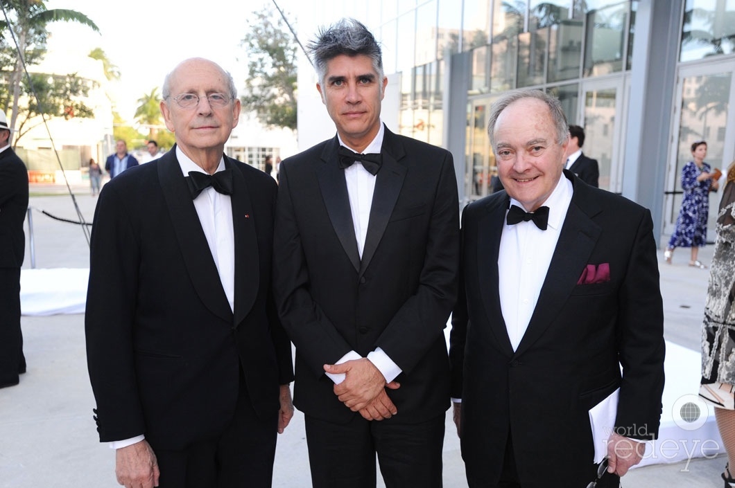 Justice Stephen Breyer, Alejandro Aravena, & Lord Peter Palumbo