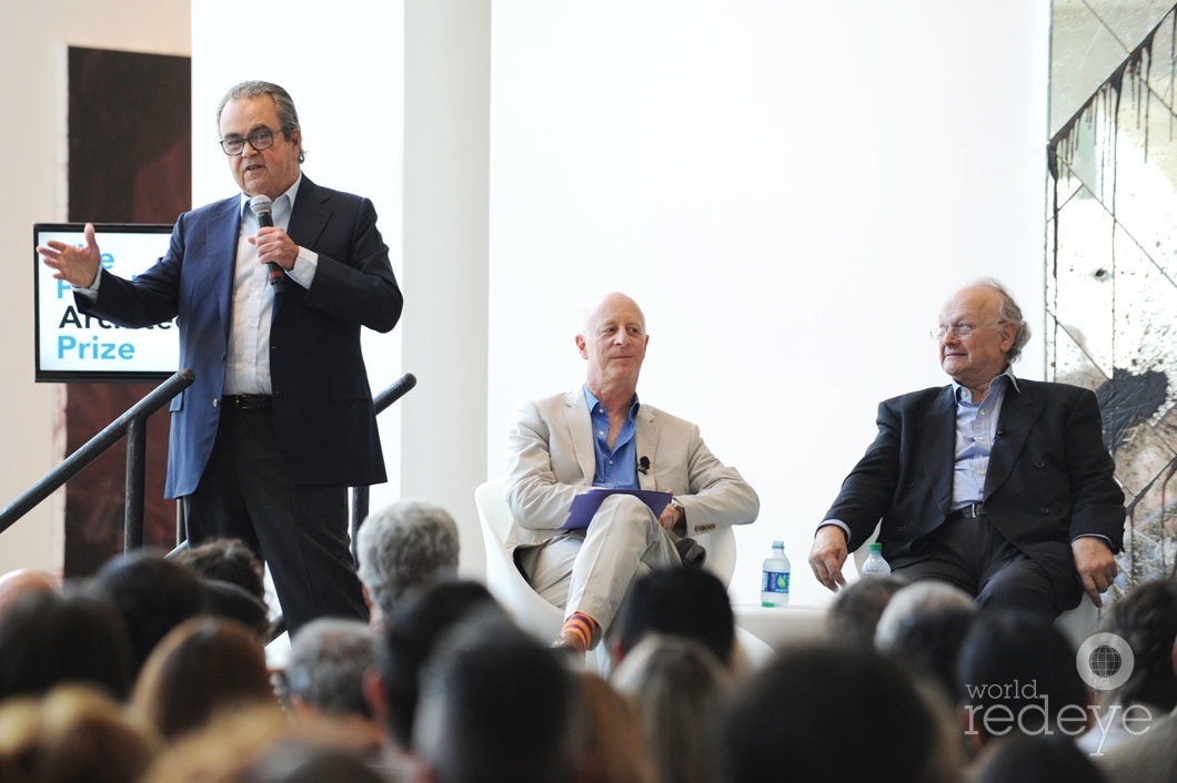 10-Carlos de la Cruz speaking, Paul Goldberger, & Glenn Murcutt1