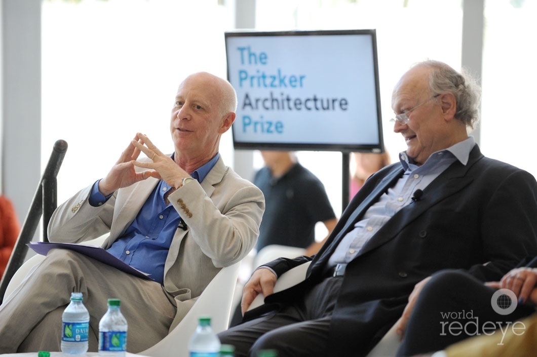 7.8-Paul Goldberger & Glenn Murcutt speaking