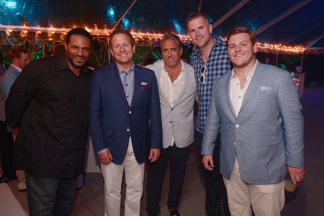 Jerome Bettis, Alfonso Costa Jr, Alfonso Costa, Quincy Jones, & John Scalo