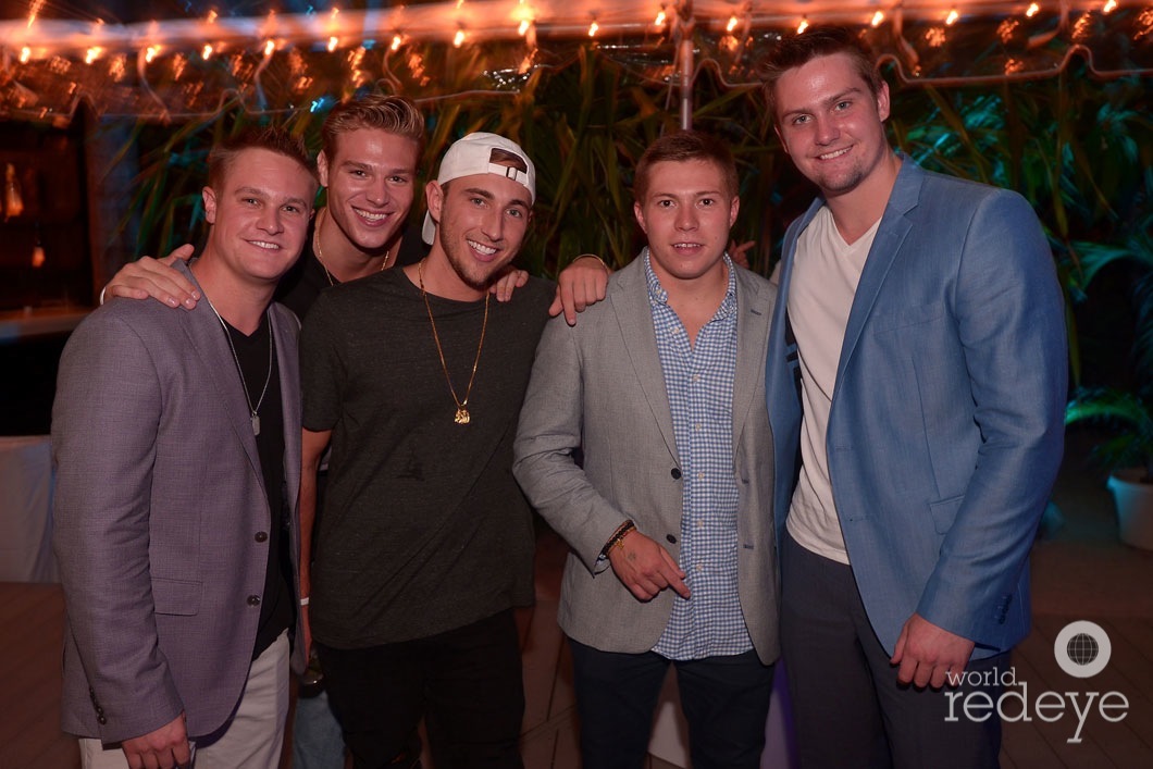 Shea Waldron, Matthew Noszka, Dan Foldger, Hunter Brett, & Michael Waldron