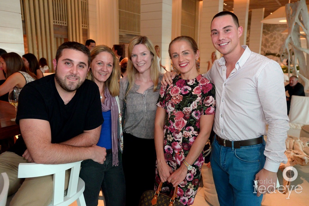 Steven Consiglio, Sherlee Taylor, Carmel Philp, Veronica Rechuo, & Ben Bates